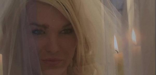  Angelic transexual bride drilled on wedding night